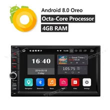 EONON 2 Din 7'' Android 8.0 Octa Core 4G RAM Universal Car Radio Stereo Player GPS Navigation Bluetooth FM WIFI USB NO DVD EONON 2 Din 7'' Android 8.0 Octa Core 4G RAM Universal Car Radio Stereo Player GPS Navigation Bluetooth FM WIFI USB NO DVD