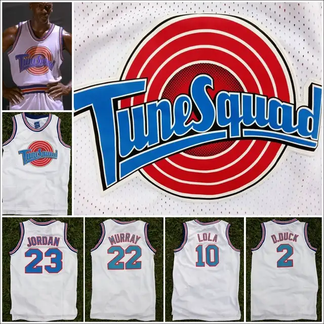 michael jordan space jam jersey black