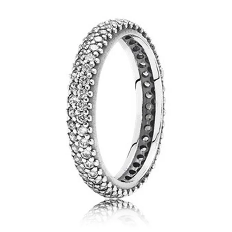 

Hot Sales 925 Sterling Silver Circle Cubic Zirconia Ring For Women Anniversary Engagement Wedding Gift Lady Fine Europe Jewelry