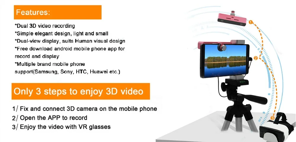 VR camera specifications