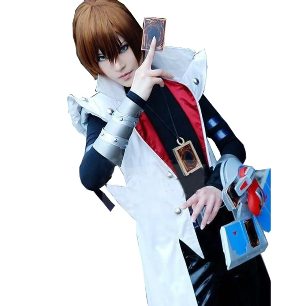 

2019 Anime Yu-Gi-Oh! Duel Monsters GX Seto Kaiba Cosplay Costume Adult Men Halloween Cosplay Outfit Custom Made