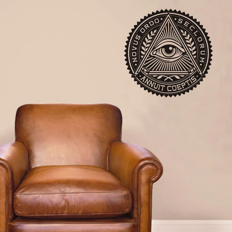 15イルミナティ兄貴ステッカー壁紙ステッカー壁画ビニールwallstickers高防水用ルーム Sticker Mural For Roomwallpaper Sticker Aliexpress