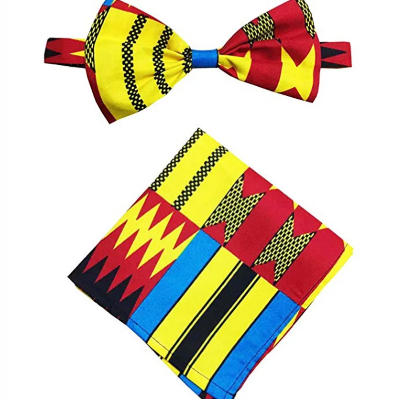 Shenbolen Африканский мужской галстук модный хлопок воск печать ткань мужской галстук Анкара