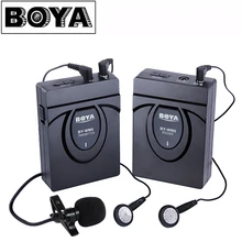 BOYA BY-WM5 беспроводной петличный микрофон Lavalier система для DSLR камеры видеокамеры Аудио рекордер