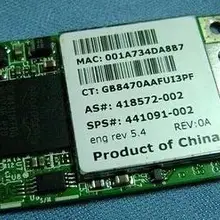 BroadCom BCM94311MCG BCM94311 SPS: 441091-002 54 Мбит/с 802.11b/g Мини PCI-e WLAN Wifi беспроводная карта для ноутбука hp