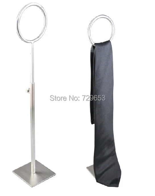5pcs High Quality Stainless Steel Necktie Display Rack Stand Ties