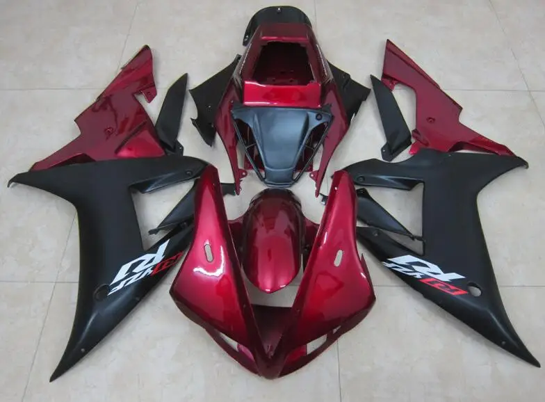 

New Fairings Kits Fit For Yamaha YZF 1000 R1 02 03 YZF-R1 2002 2003 ABS Plastic Motorcycle Fairing set Cowling custom red black