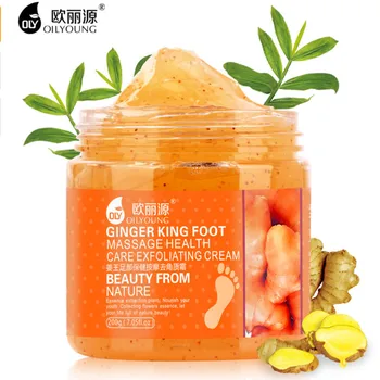 

Exfoliating Repairing Ginger Foot Cream Massage Whitening Moisturizing Antiperspirant Antibacterial Skin Care Beauty Feet Creams