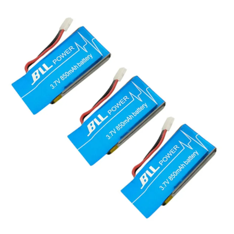 BLL 3PCS SYMA X5SC X5SC 1 X5SW X5SC 1 3 7V 850mah Upgrade font b Battery