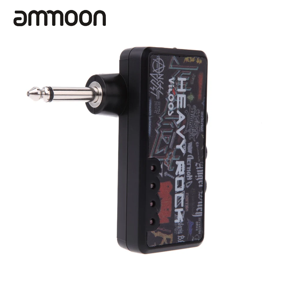Hot Sale Portable Guitar Amplifier Electric Guitar Mini Headphone Amp Light weight Design Heavy Rock Compact