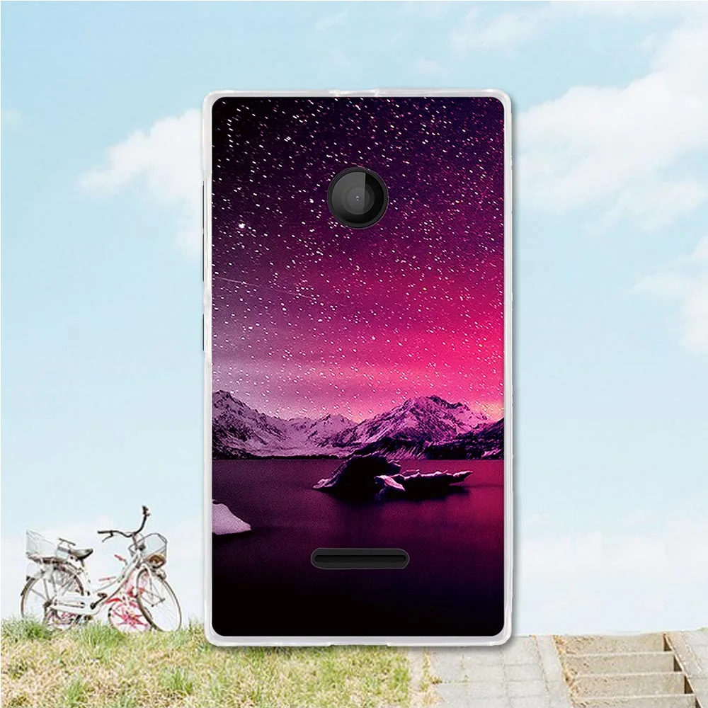 Гибкие мягкие силиконовые чехлы из ТПУ для сотовых телефонов Microsoft Nokia Lumia 435 N435