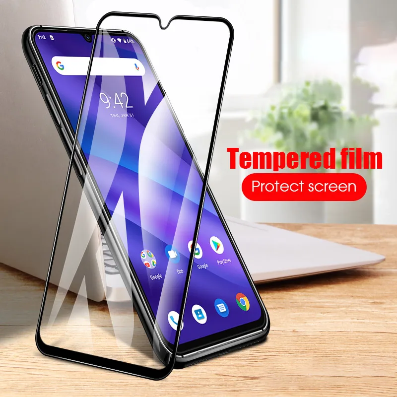Casptm 2 шт полное покрытие закаленное стекло для Umidigi A5 Pro Ультра тонкая защитная