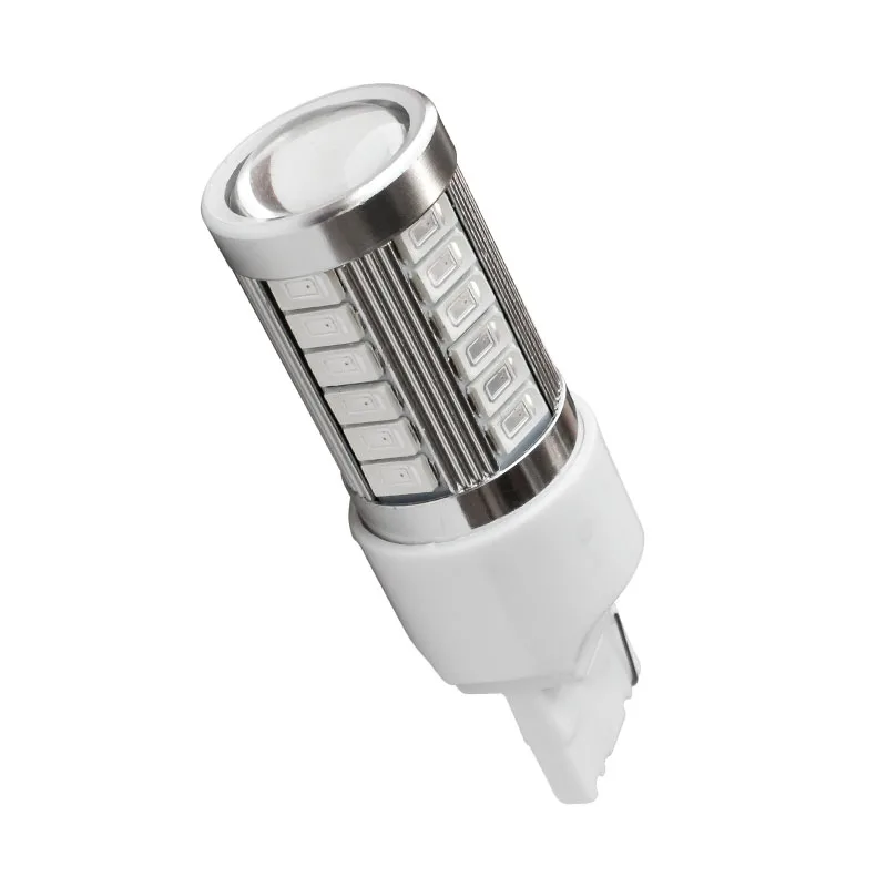 1 шт. T20 7440 W21W 33 SMD 5730 светодиодный автомобиль резерв лампа авто Тормозная 33SMD 5630
