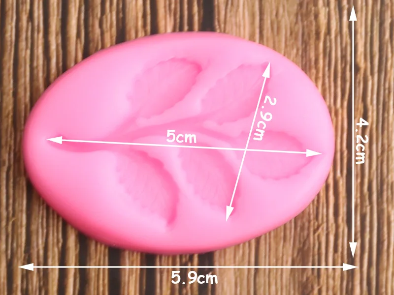 3D Дерево силиконовая форма в виде листьев помадка Смола глина форма из полимерной глины инструменты для украшения торта конфеты шоколадная мастика формы