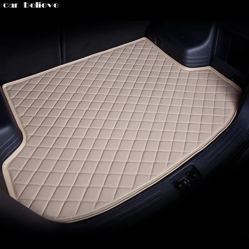 Car Believe Car Trunk Mat For BMW X3 X1 X4 X5 X6 Z4 F10 F11 F15 F16 F20 F25 F30 F34 E60 E70 car