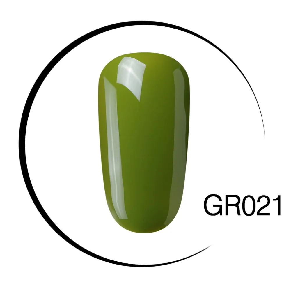 Elite99 Гель-лак для ногтей, высокое качество, маникюрный салонный лак для ногтей, 10 мл, зеленый цвет, впитывается, органический УФ светодиодный Гель-лак для ногтей