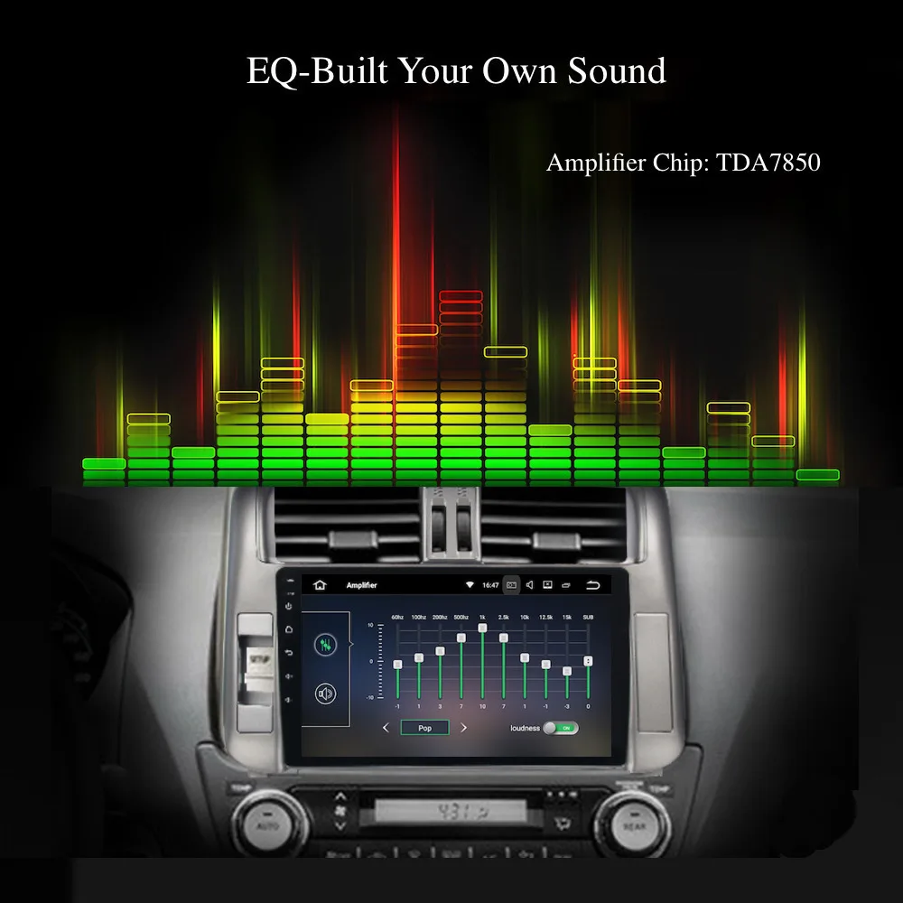 Автомобильный Android 8 1 gps Navi для Toyota Prado 150 2010 2013 Авторадио навигационное головное