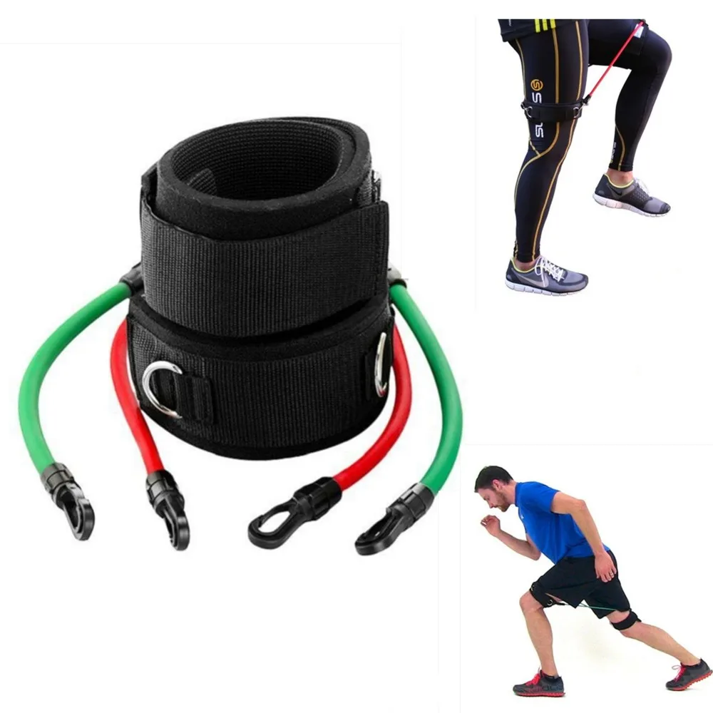 Leg Straps Speed Strength Training Resistance Trainer Tube