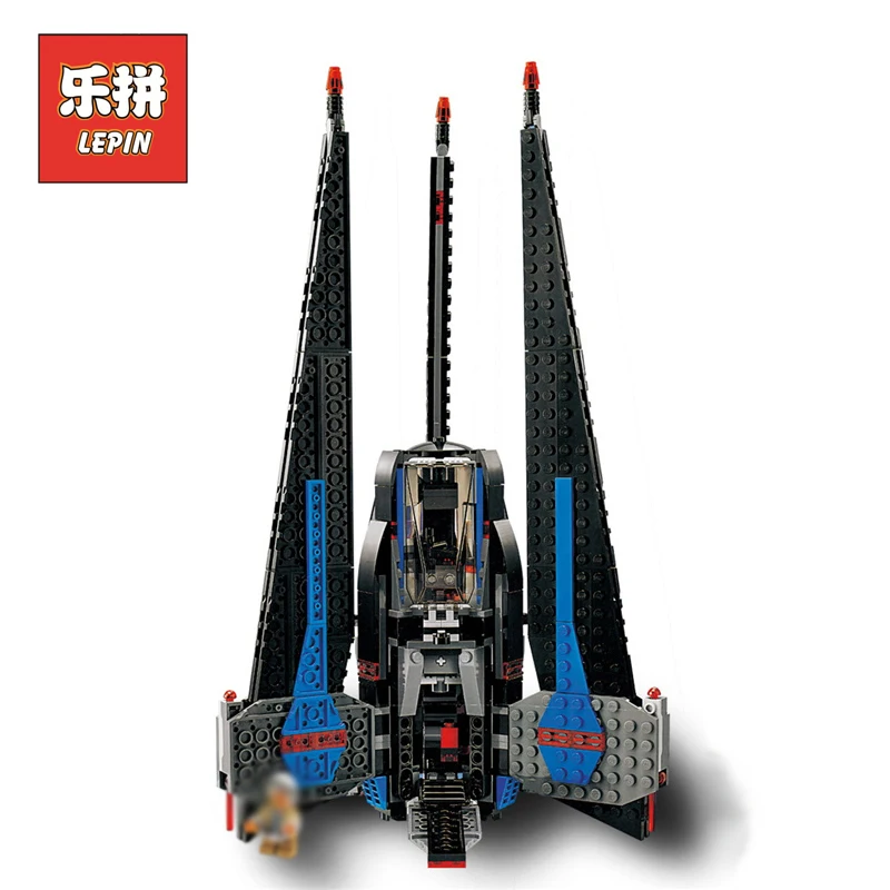 Lepin Star Plan wars 05112 The Tracker I Fighter Set Model Educational Building Blocks compatible legoing 75185 kids classic Toy