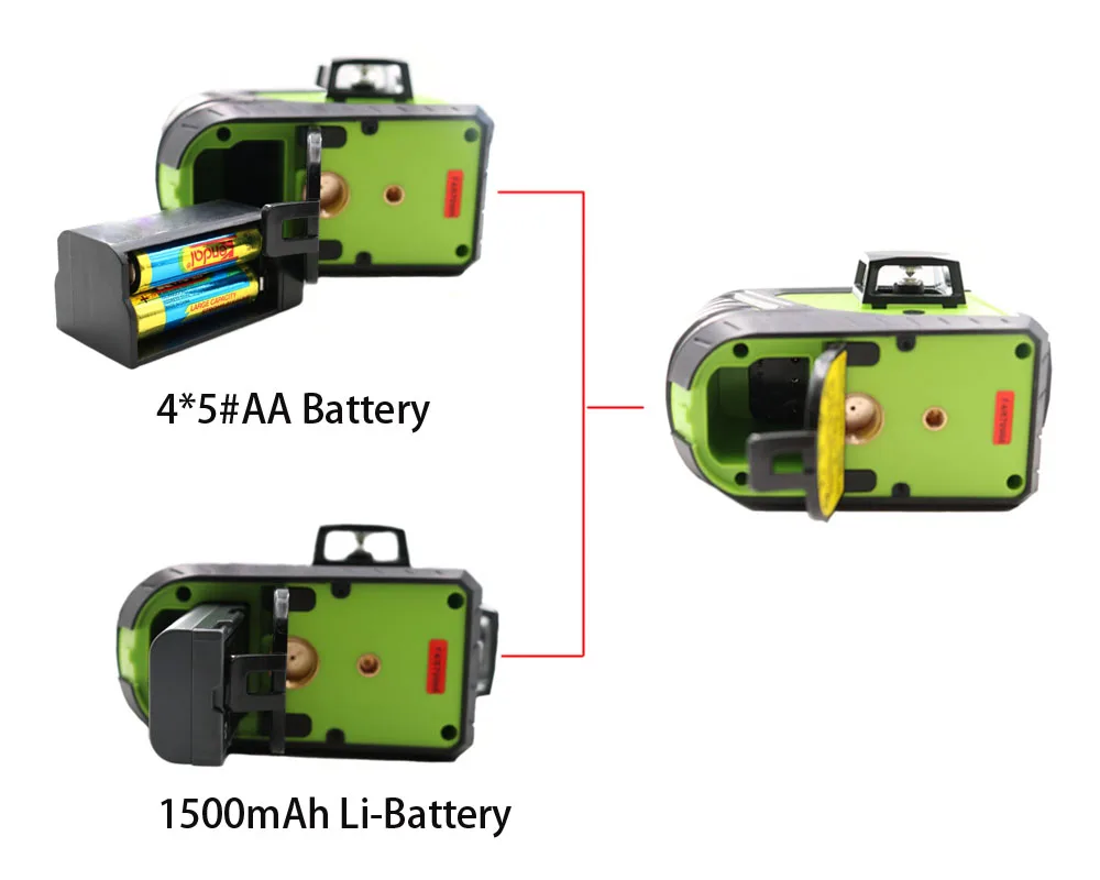 2 шт. львенка-батарея Fukuda 12 линия 3D лазерный уровень 360 вертикальный и горизонтальный лазерный уровень самонивелирующийся 515нм острый лазерный уровень