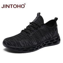 JINTOHO/дышащая модная мужская обувь; повседневная мужская обувь; брендовая мужская повседневная обувь; недорогие мужские кроссовки; zapatillas hombre