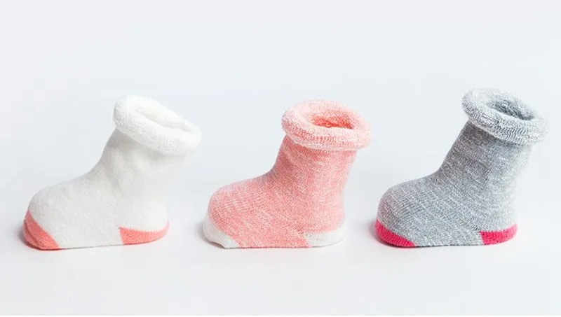 COOTELILI Thicken Cotton Winter Kids Socks Baby Girl Clothes Boys Socks Stuff For Newborns Warm Long Socks For Infant 0-3Y  (11)