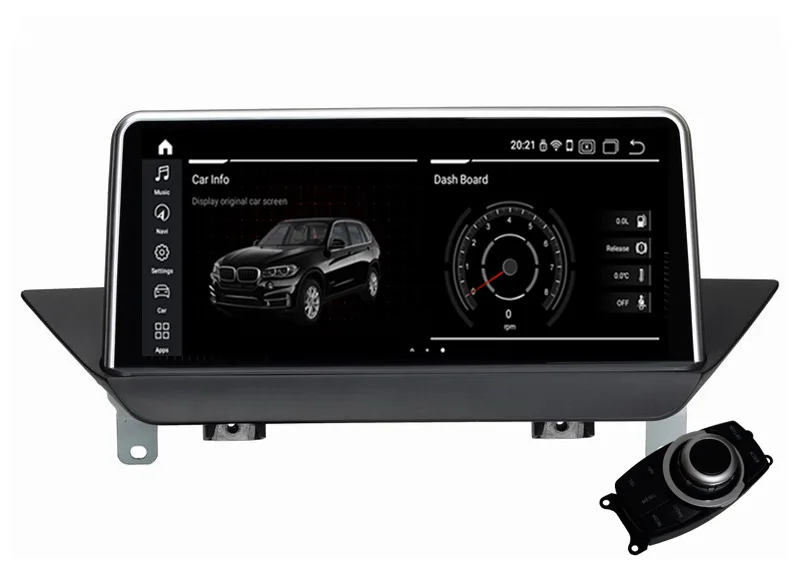Top ID7 Android 9.0 Car DVD player FOR bmw X1 E84 2009-2015 with IDrive Without original screen car audio monitor stereo receiver 1