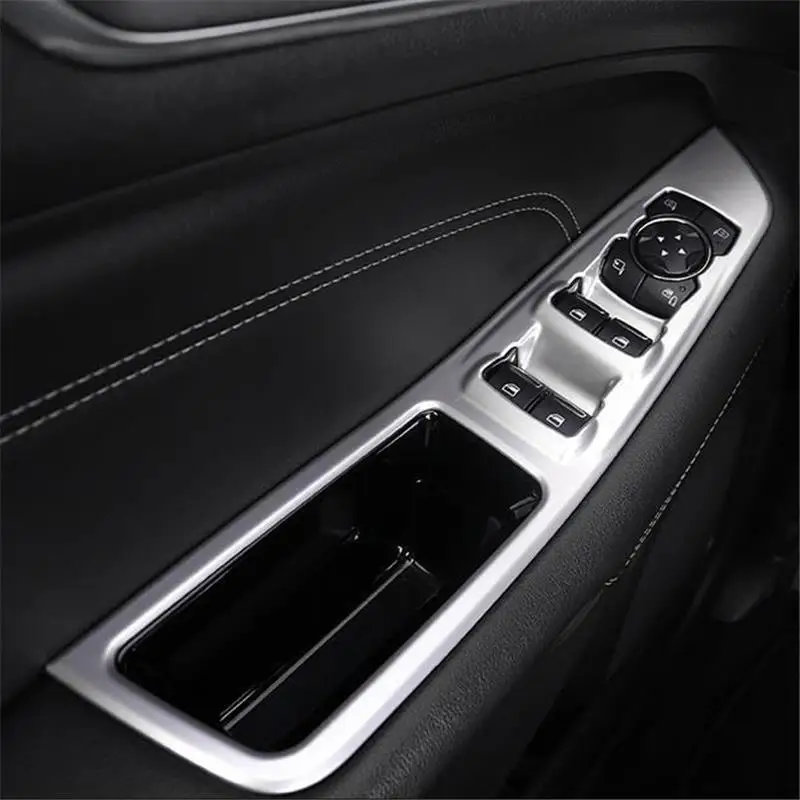 

Chromium Automovil Modified Control System Interior High-grade Mouldings Protecter Trim Bright Sequins 15 16 17 18 FOR Ford Edge