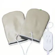Домашний спа-салон Дальний инфракрасный Электрический нагрев сауны вибрирующие ручные перчатки для массажа терапия для похудения пальцевой акупунктурный массаж