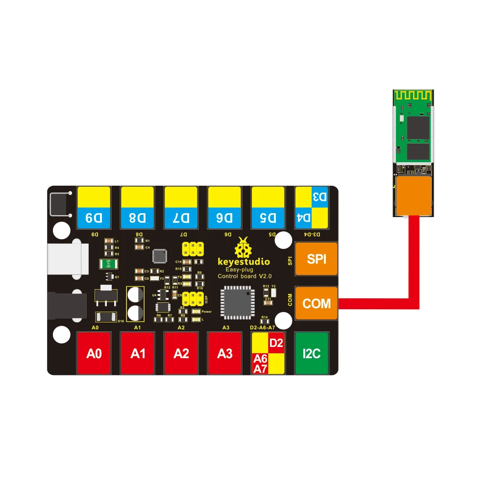 Новинка! Keyestudio простой разъем модуль Bluetooth 2 0 для Arduino STEAM|bluetooth 2.0|module for arduinobluetooth 2.0