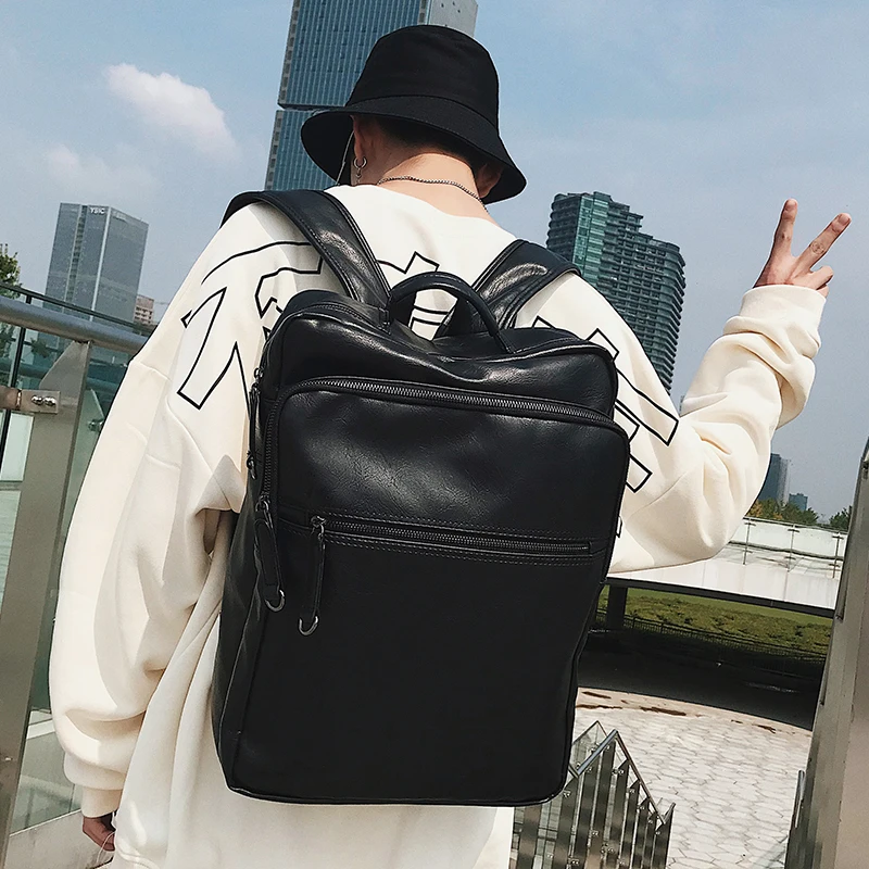 2019 Autumn And Winter Classical Korean Backpack High Capacity retro