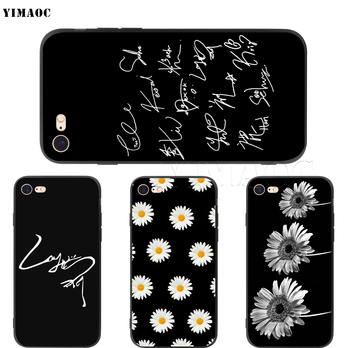YIMAOC EXO Chen Chanyeol фирменный мягкий чехол для Apple iPhone SE 2020 5 5s 6 6s 7 8 Plus XR X Xs 11 12 Pro Max