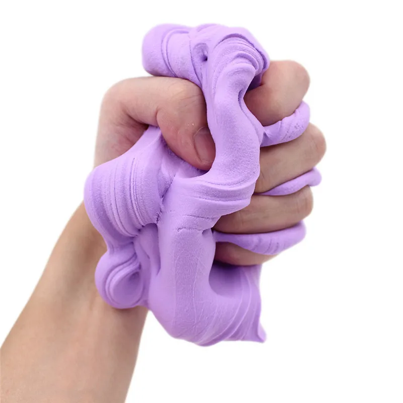 3/1 pcs DIY Fluffy Clay Slime Soft Cotton Floam Scented Stress Relief Cotton Release Clay Plasticine Toys for children gift