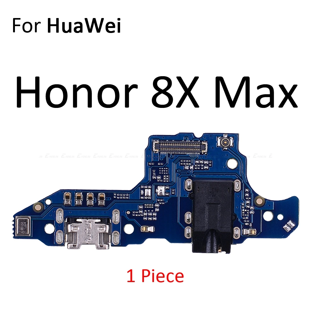 Зарядное устройство Док-станция USB для HuaWei Honor Note 10 8X9 8C зарядный порт разъем плата гибкий кабель 9i View 20 Max Lite Pro - Цвет: For Honor 8X Max