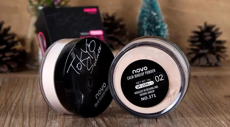 

long lasting loose powder makeup translucent oil-control natural