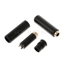 3 шт наушников 4 полюса 3,5 мм стерео аудио гнездо разъем припоя DIY