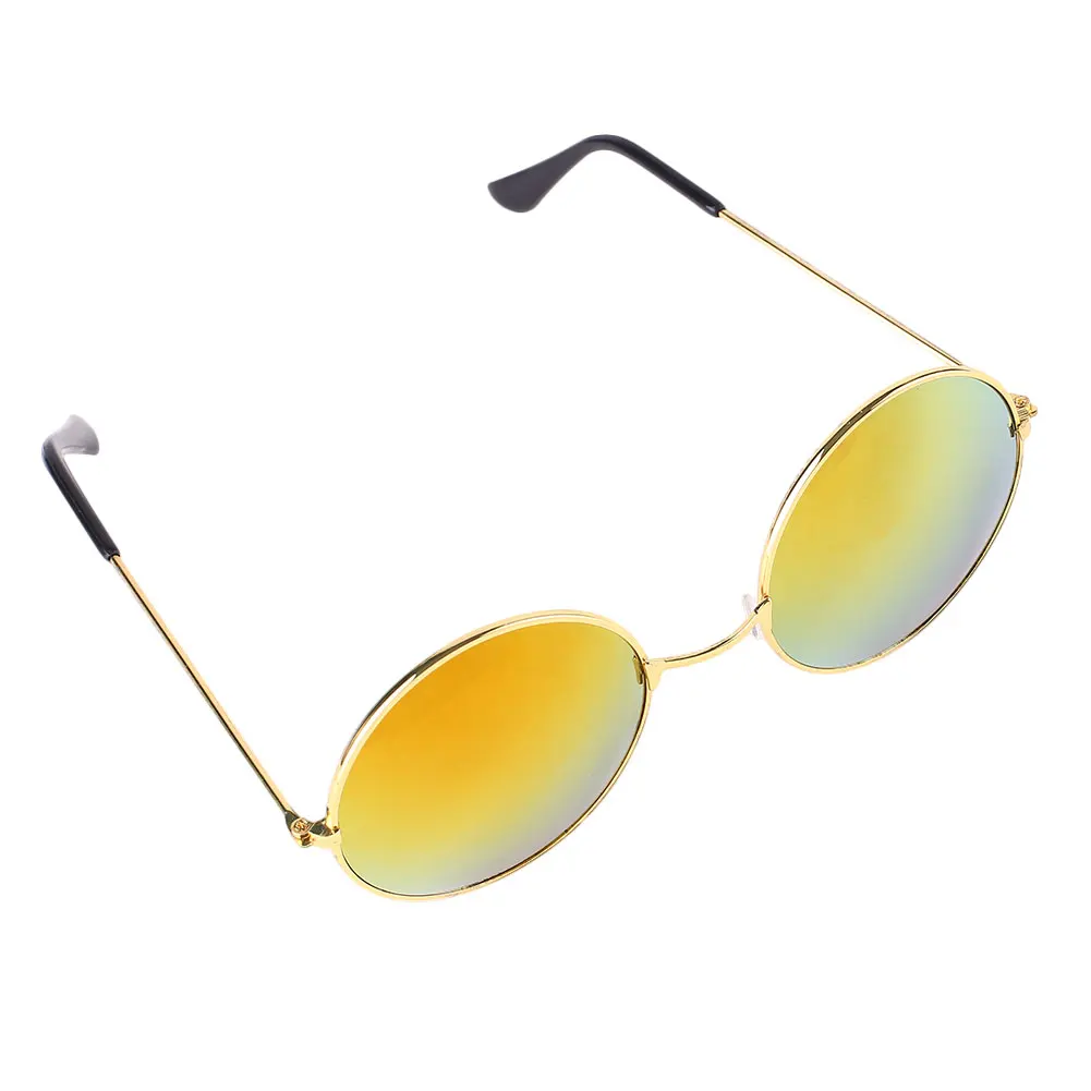 

Men Women Retro Vintage Round Mirrored Sunglasses Eyewear Outdoor Sport 2017