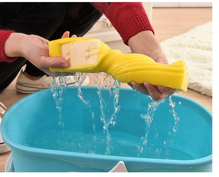 3pcs 28cm Strong Absorbent Universal Sponge Mop Heads Glue Cotton Home