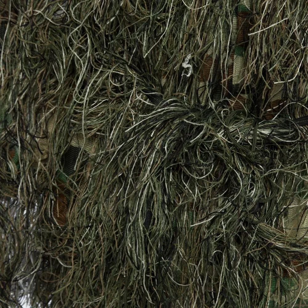 Охотничий лесной 3D Bionic Leaf Маскировка Униформа CS камуфляж костюмы набор Снайпер Ghillie костюм Джунгли военный поезд охотничья ткань