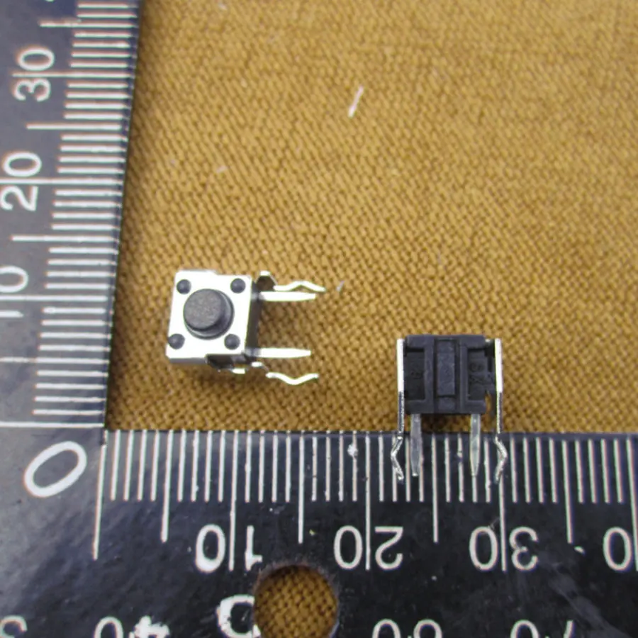 9pcs 6*6*5mm Vertical Style Touching Switch Button Microswitch for