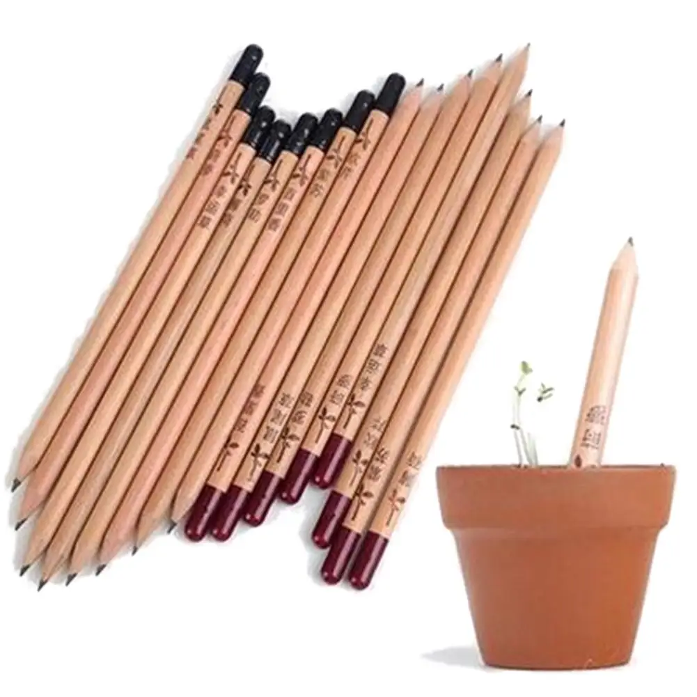 

8PCS Idea Germination Pencil Set To Grow Pencil Sprouted Pencil Mini DIY Desktop Potted Plant