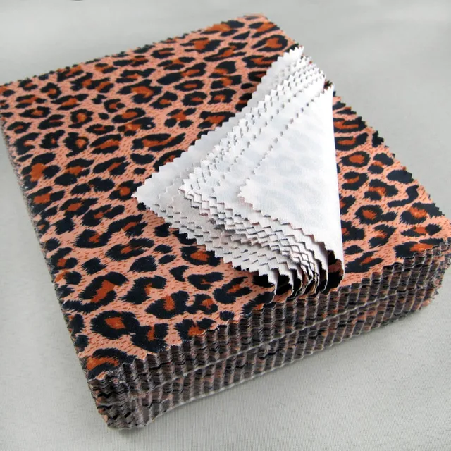 Best Price Lens Cloth Leopard Grain 10PCS/LOT Cleaning Clohts Microfiber Glasses Cloths Computer Monitor Ipad Cleaning Cloth 175*145mm