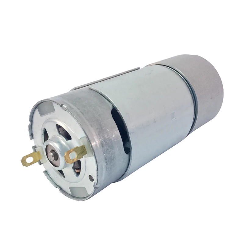 37GB555 DC мотор редуктор 12 в 100/280/460/850 об/мин дрель и шариковый подшипник отвертка