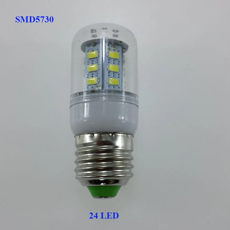 5730 bombillas bombilla led E27 110 V y 220 V 24 LEDs Navidad luces Lampada luz LED E14 lamparas lámpara LED