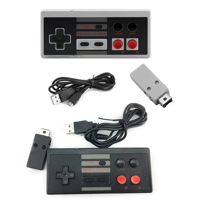 

GamePad Controller for NES for SNES Mini Classic Console Wireless Controller 2.4G