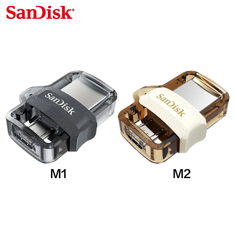 100% Оригинальный SanDisk USB 3 0 OTG флэш накопитель SDDD3 мини высокоскоростной 32 Гб DD3 U