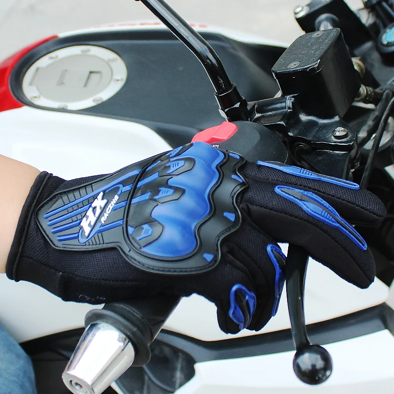 Мото rcycle moto cross перчатки для женщин и мужчин скутер гонщик полный палец гонки мото rbike скутер Защитное снаряжение байкерские перчатки