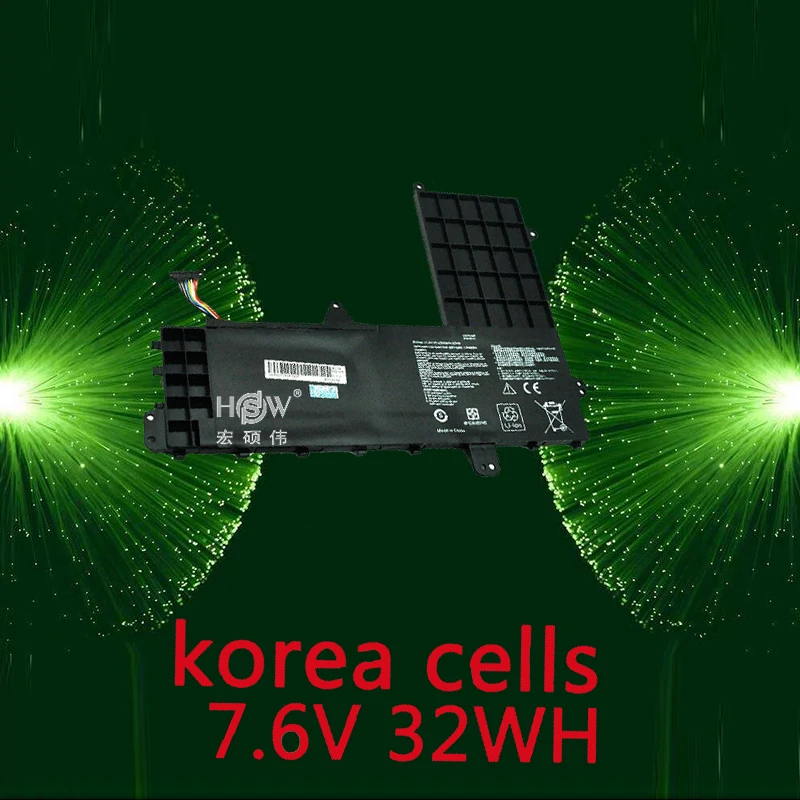 

HSW New 7.6V 32Wh B21N1506 Battery for Asus E502M bateria akku