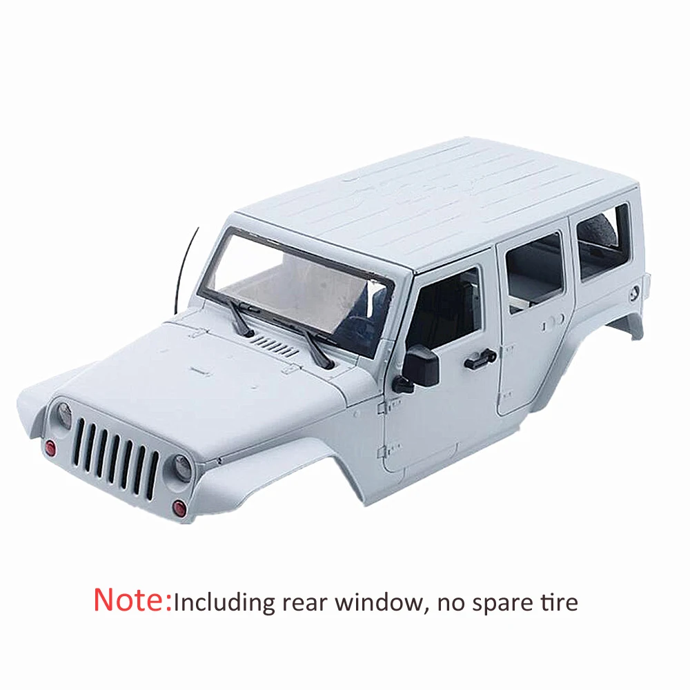 

313mm 1:10 RC Crawler Car Body Shell Hard Plastic Body Shell for Axial SCX10 RC4WD D90 Crawler