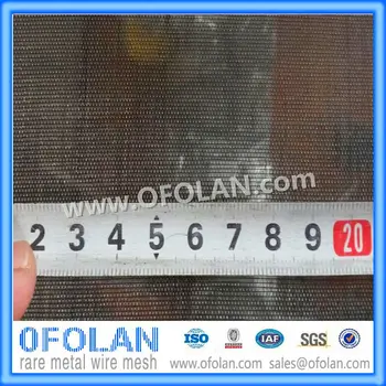 

(MO1>99.95%) Hole size 0.3mm(60 mesh) molybdenum wire mesh 100mmX1000mm stock supply